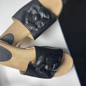 CHANEL CLOG MULES